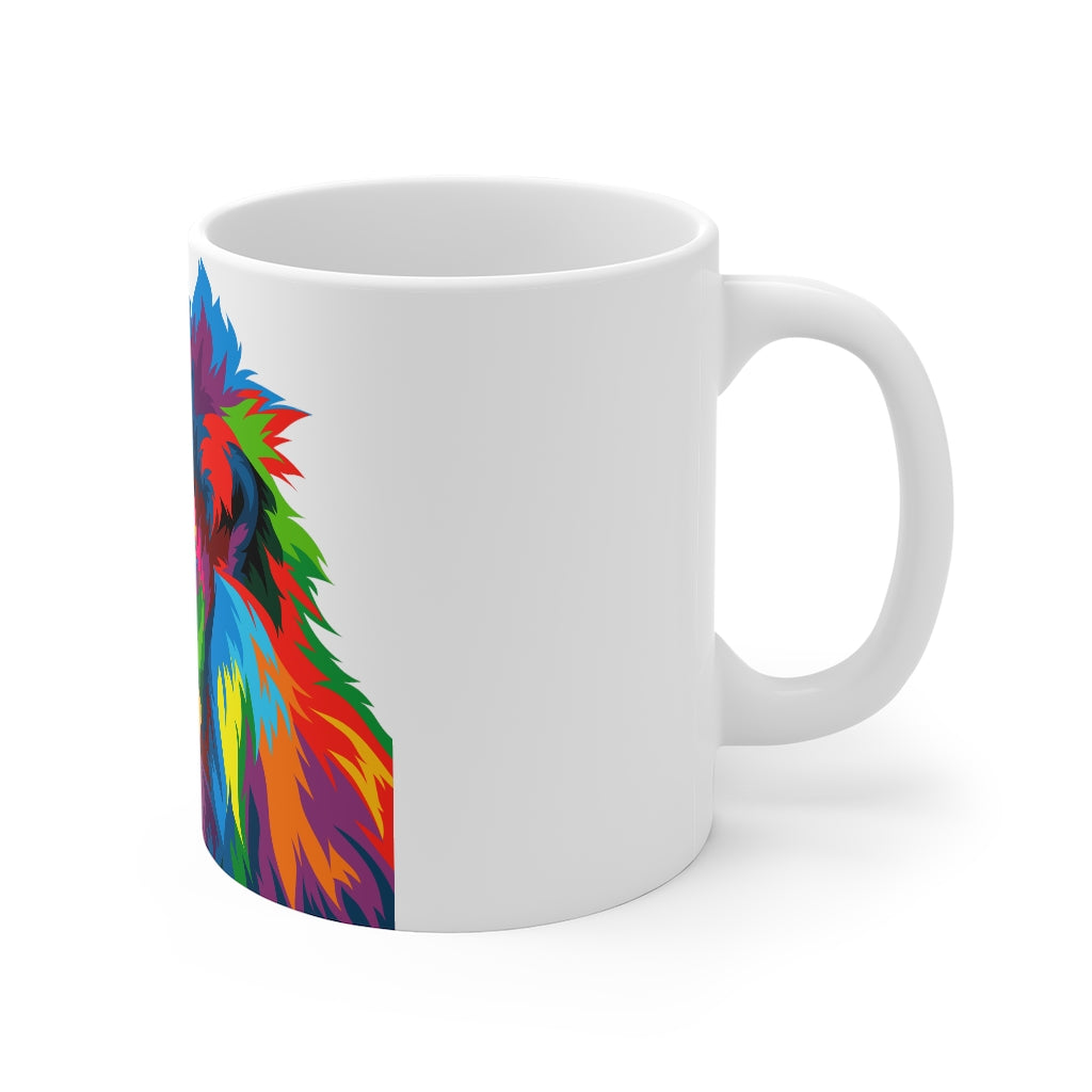 Lion Color Art Mug 11oz