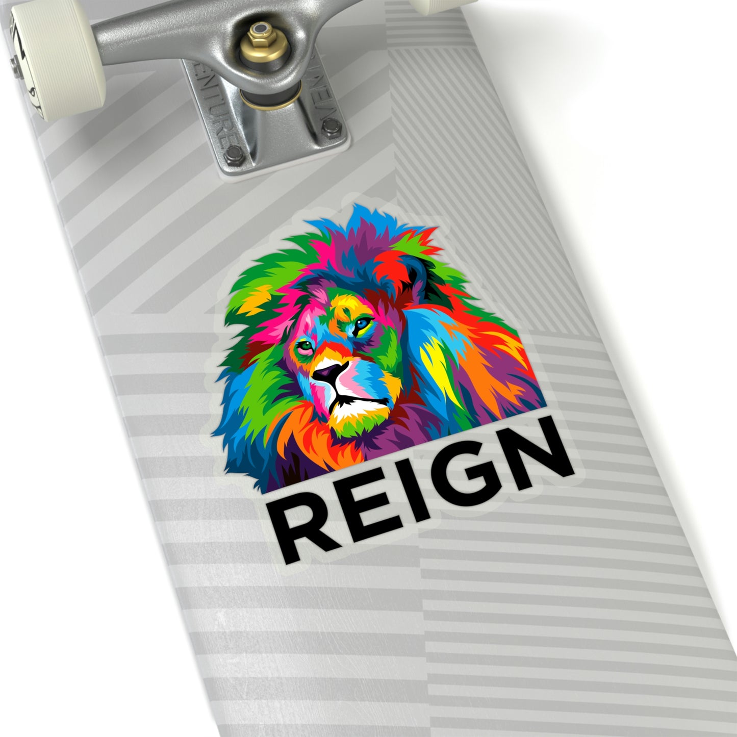 Lion REIGN Kiss-Cut Stickers