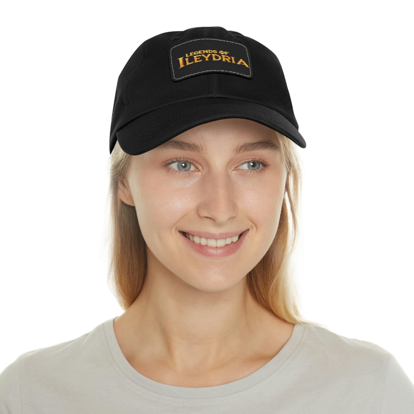 Limited Edition Legends Of Ileydria Dad Hat with Leather Patch (Rectangle)