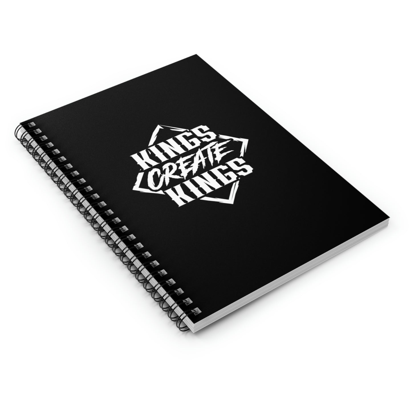 Kings Create Kings Spiral Notebook