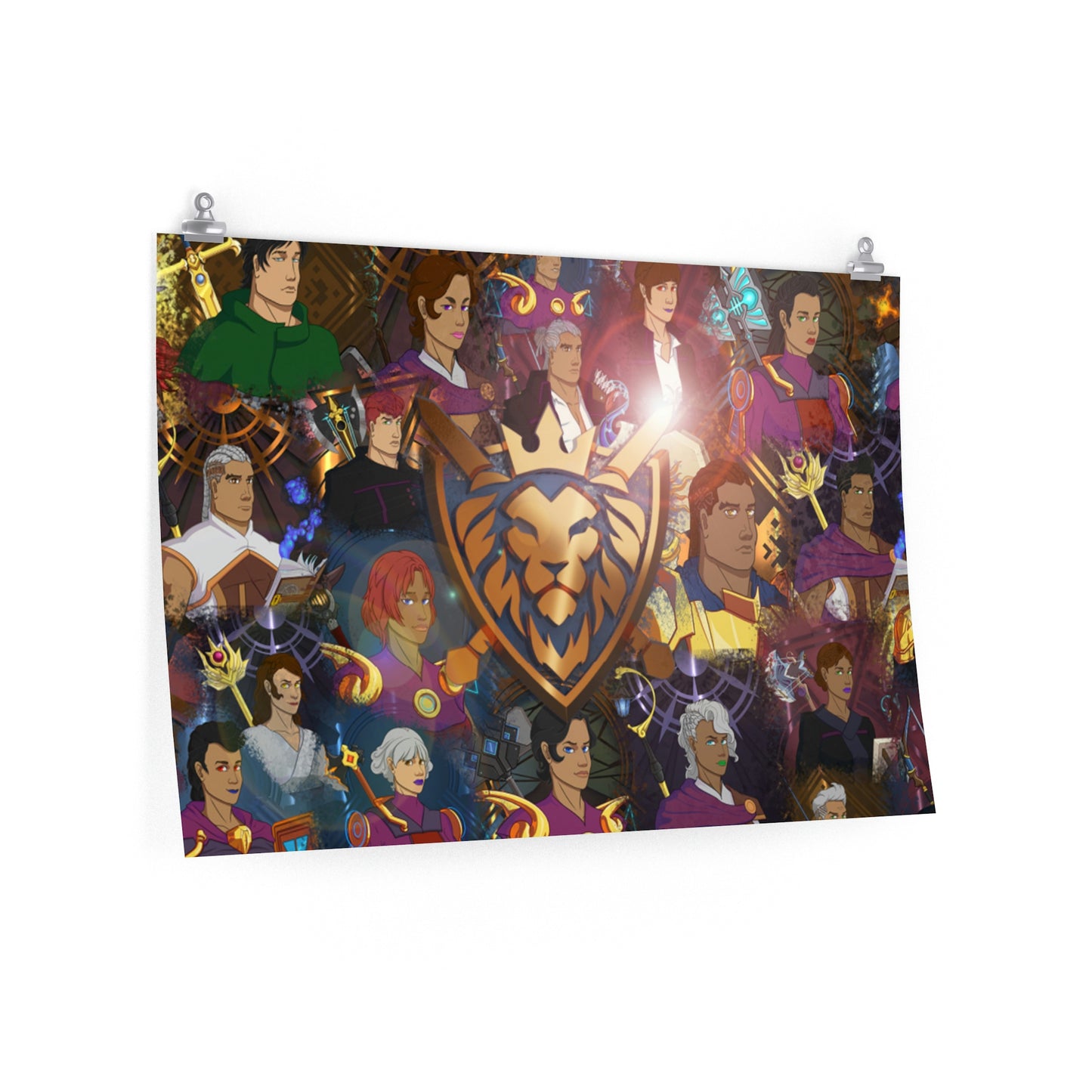 Limited Addition Kingdom Warriors Gen #2 Poster