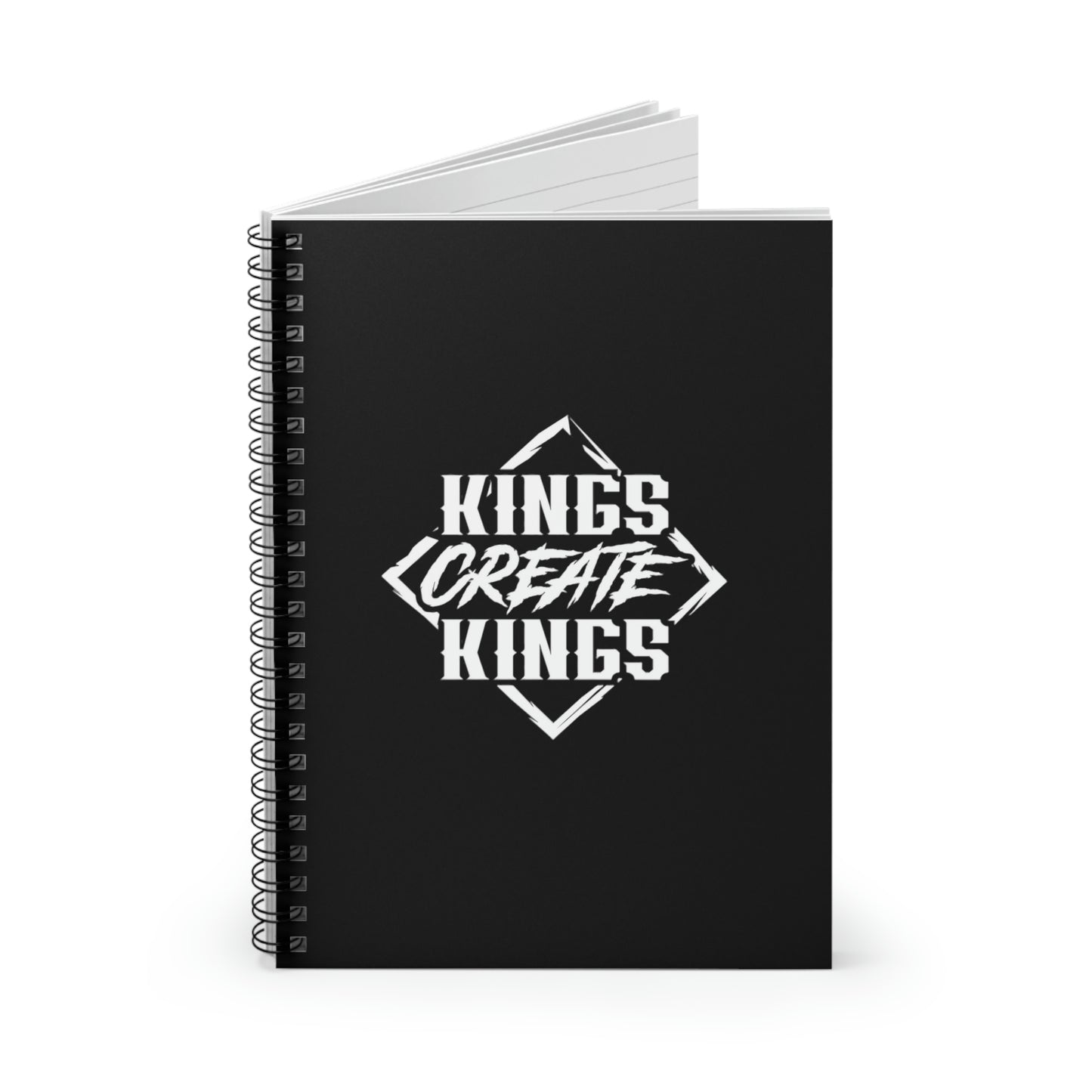 Kings Create Kings Spiral Notebook