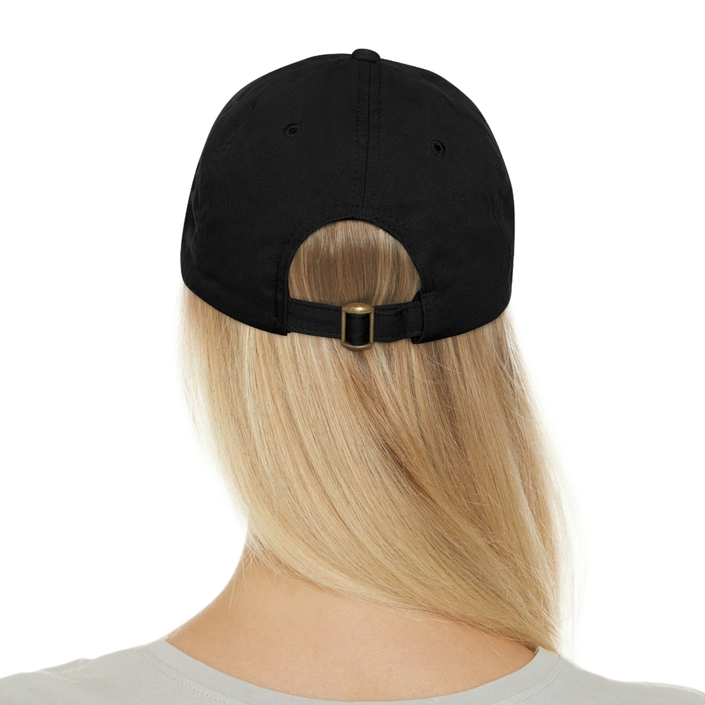 Kings Create Kings Dad Hat with Leather Patch (Rectangle)