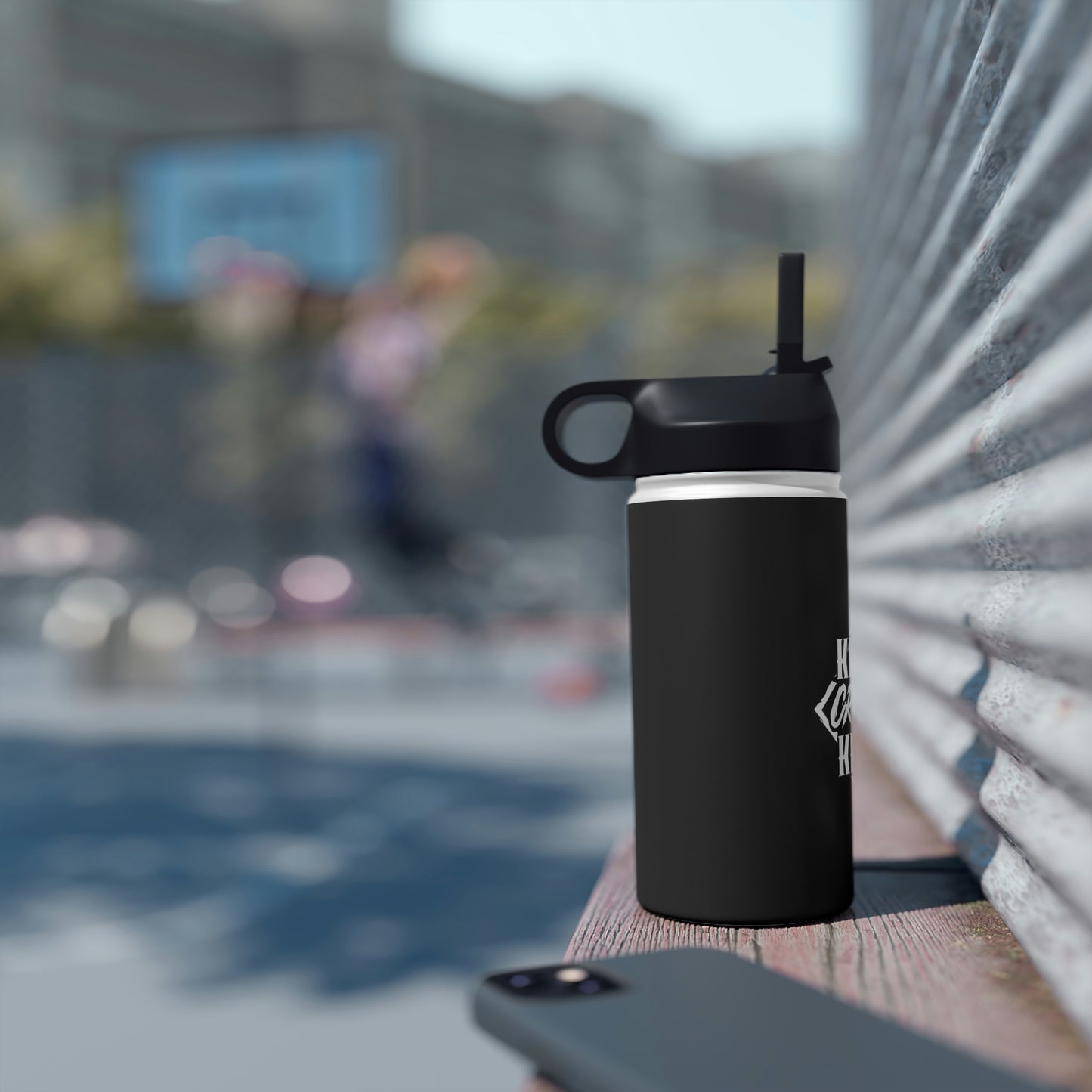 Stainless Steel Water Bottle, Standard Lid