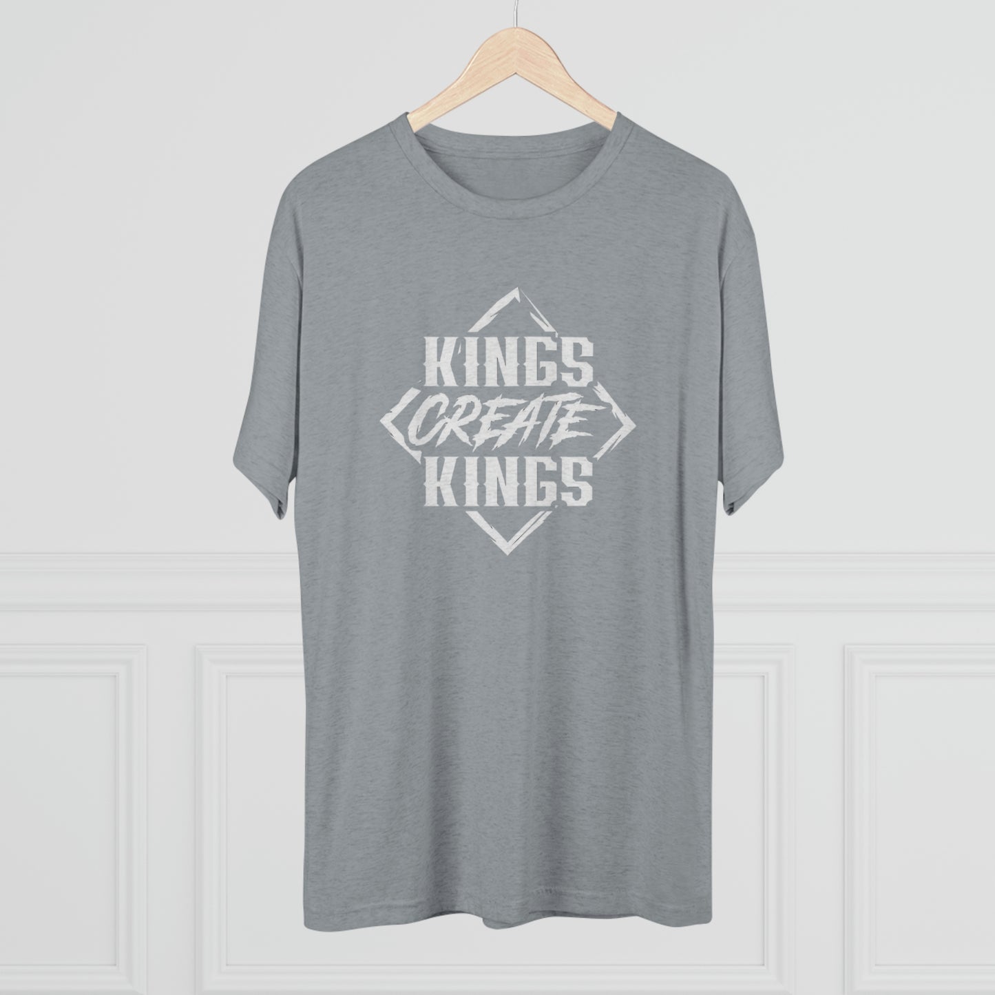 Kings Create Kings Tri-Blend Crew Tee