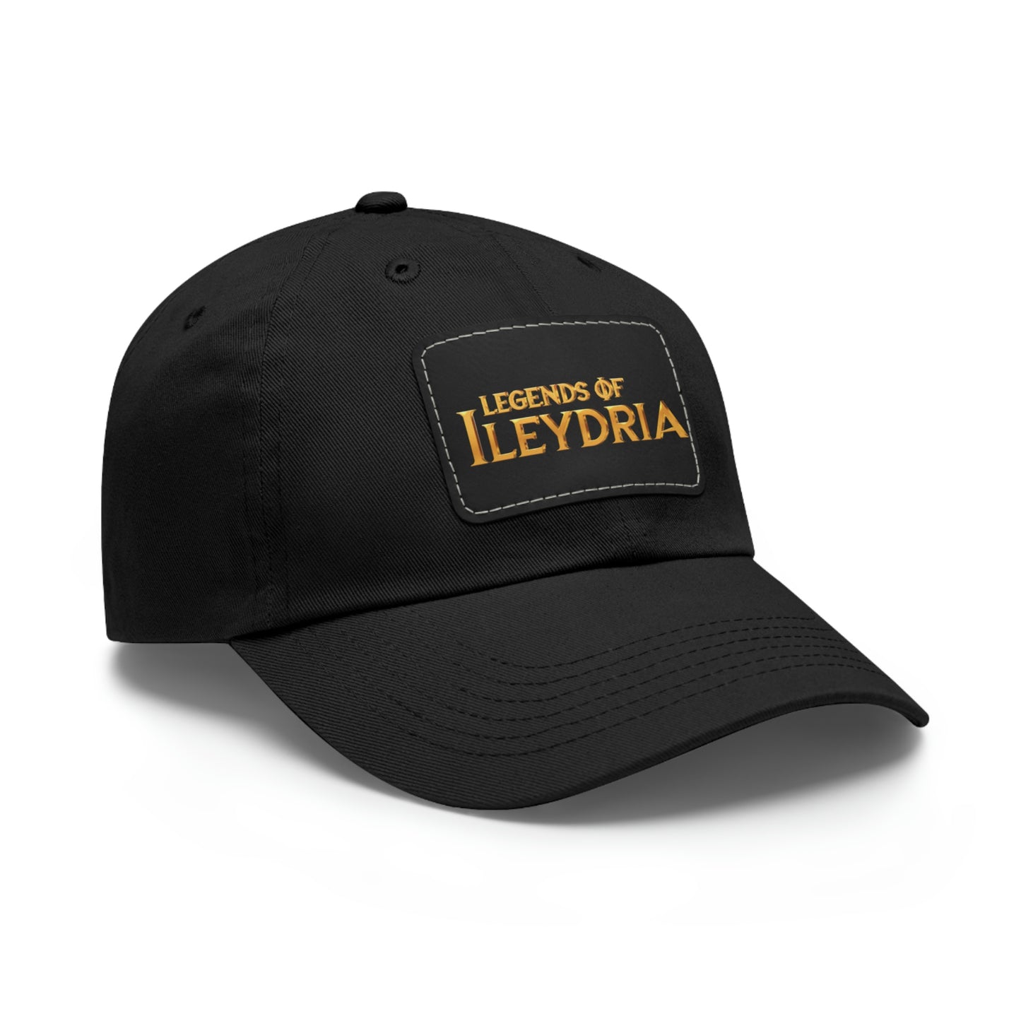 Limited Edition Legends Of Ileydria Dad Hat with Leather Patch (Rectangle)