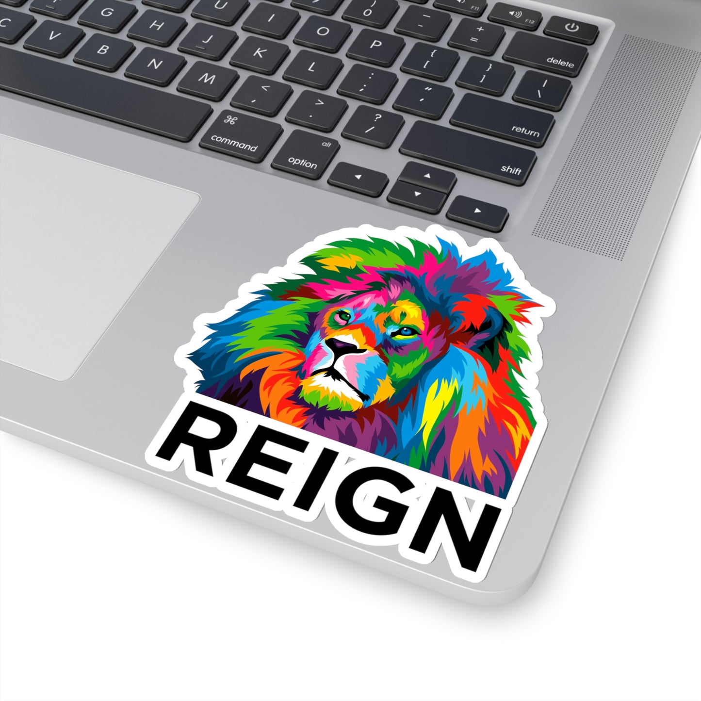 Lion REIGN Kiss-Cut Stickers