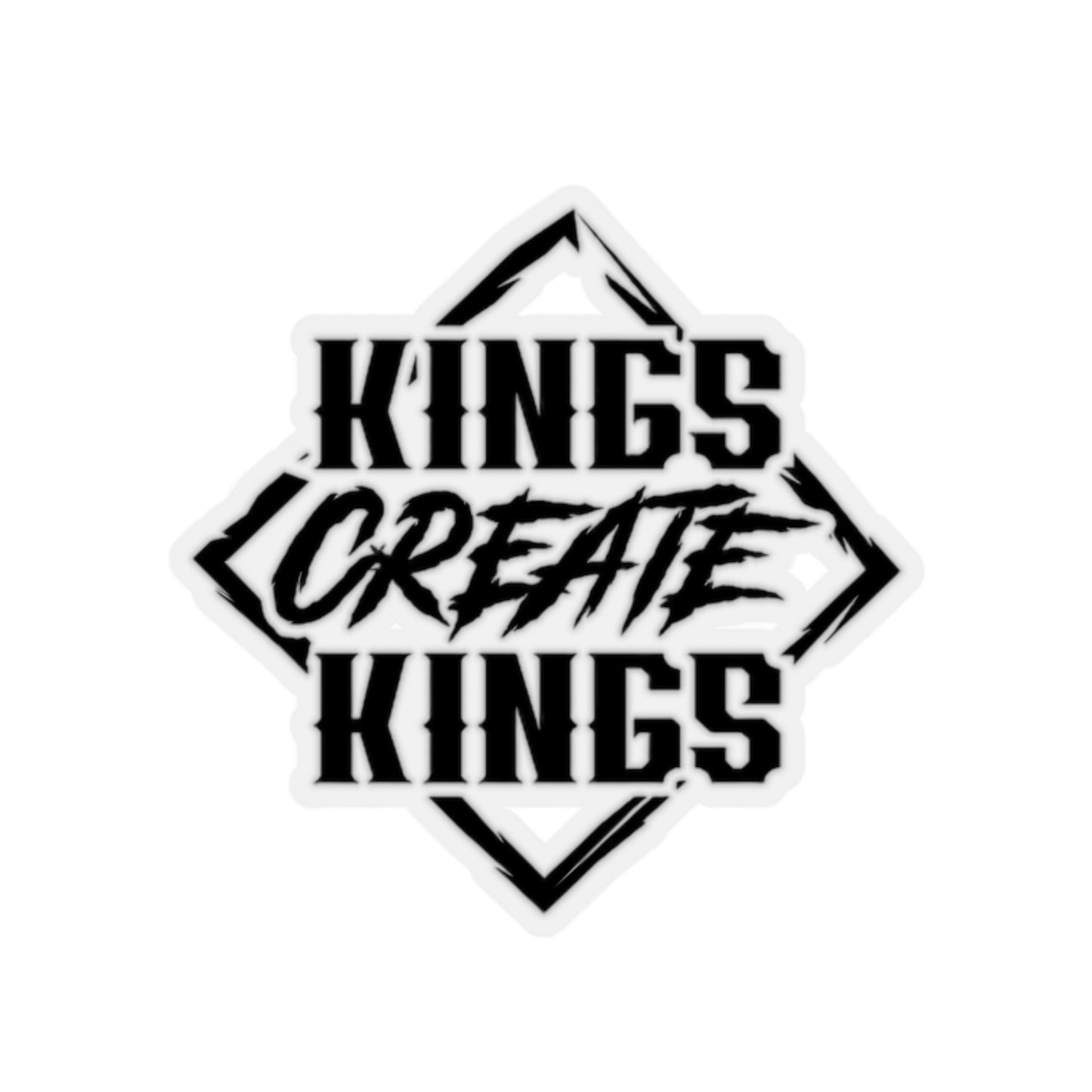 Kings Create Kings Kiss-Cut Stickers