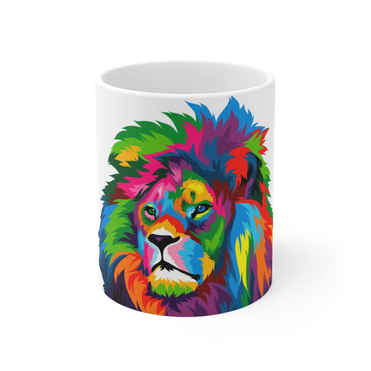 Lion Color Art Mug 11oz