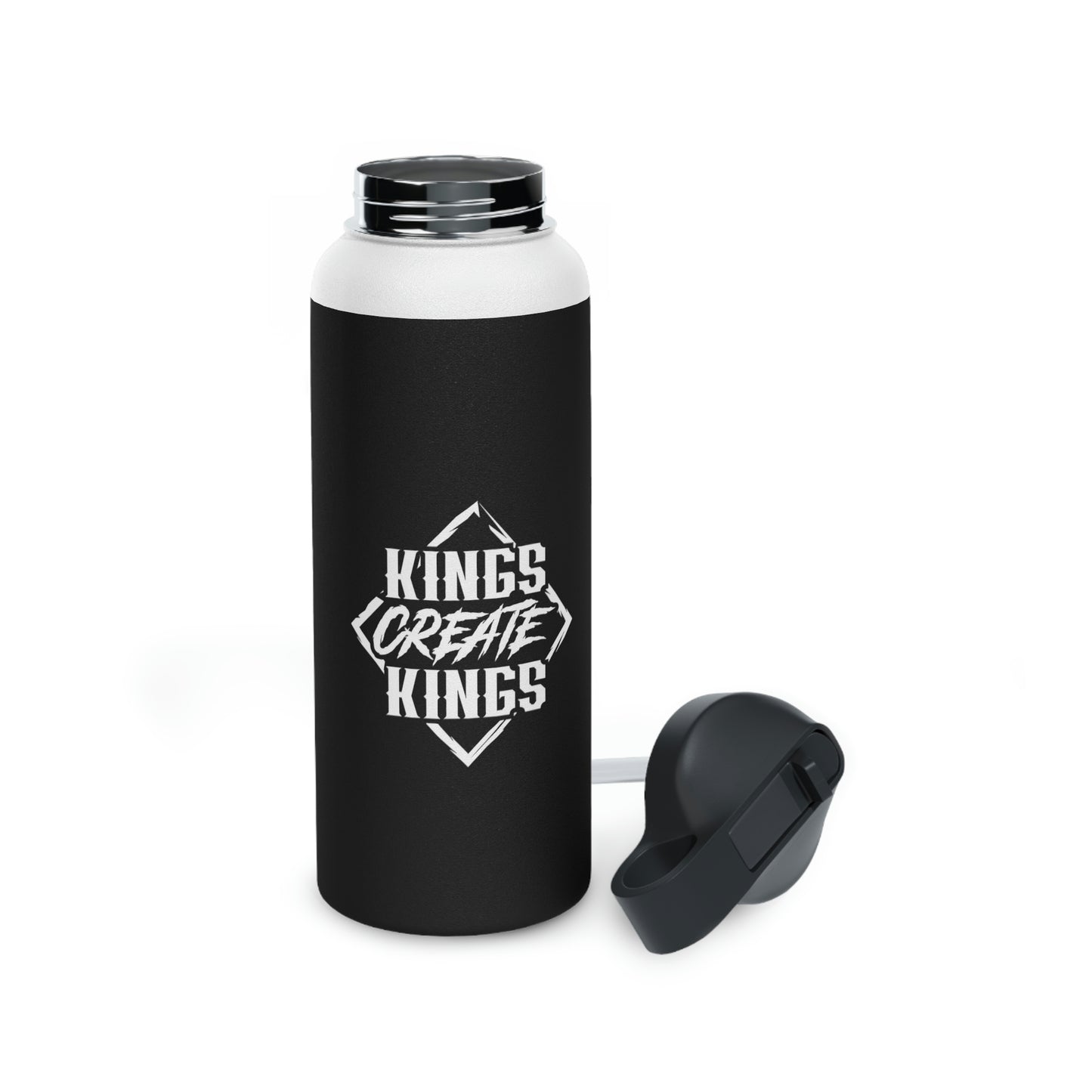 Stainless Steel Water Bottle, Standard Lid